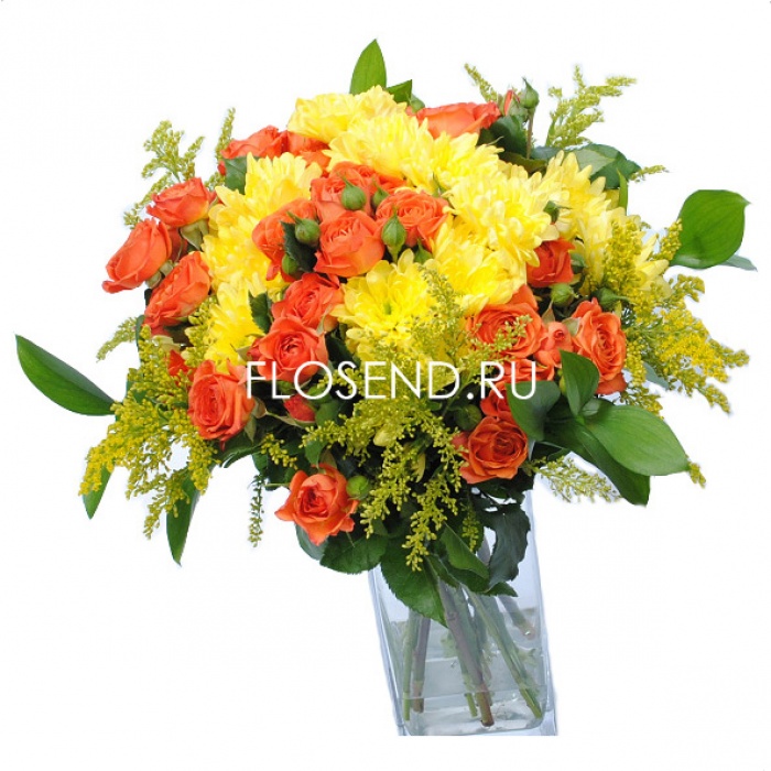 Букет «Янтарное небо»